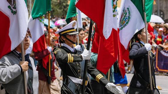 Mexico marks 115th anniversary of revolution with civic-military parade