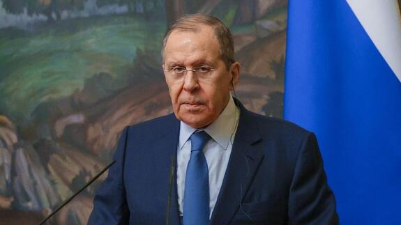 لافروف وريجينكوف يعقدان مؤتمرا صحفيا عقب الاجتماع المشترك لمجلسي وزارتي الخارجية في روسيا وبيلاروس