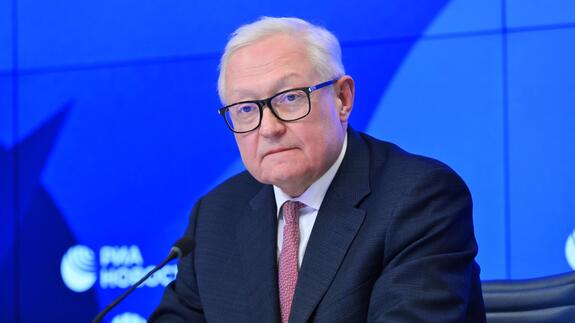 Russian Deputy FM Ryabkov holds press conference