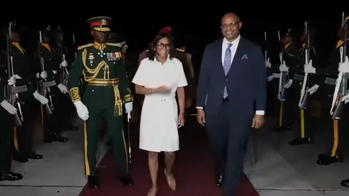 Caribbean diplomacy - Rodriguez arrives in Barbados for second state ...