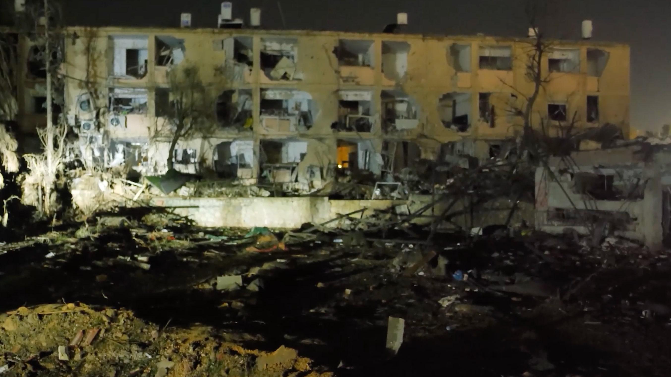 Dimona debris - Dozens injured, mass destruction after alleged Iranian ...