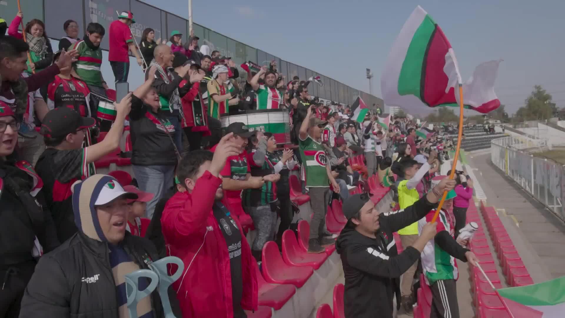 'Feeling of our Motherland' - Fans of Chile's Club Deportivo Palestino