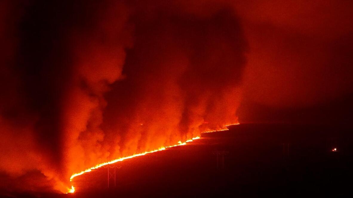 Florida inferno - Massive wildfire sends thick smoke into sky, burns ...