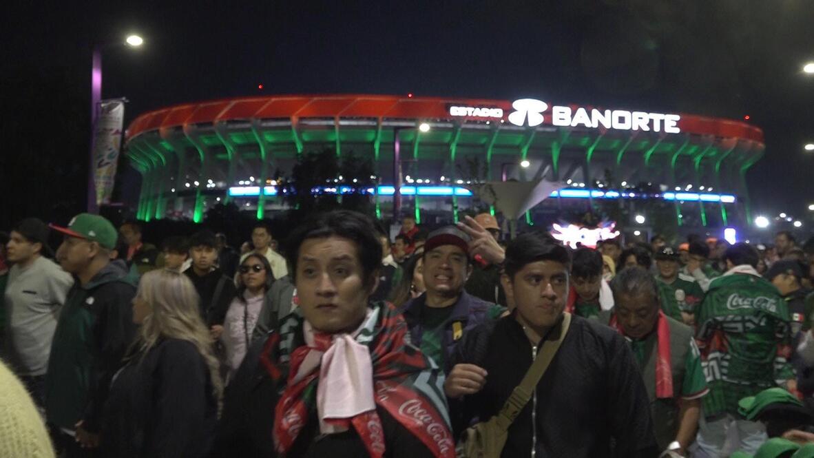 'We are happy by nature, but even happier now!' - Fans ahead of Mexico ...