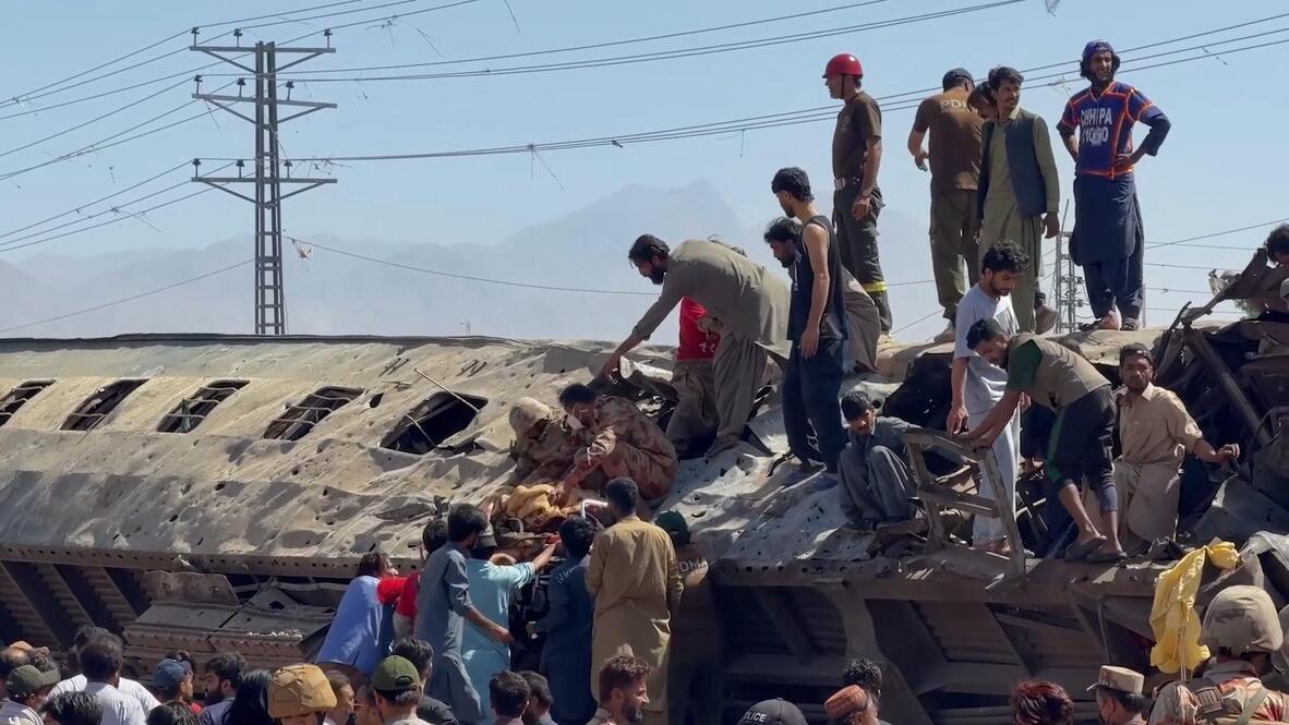 Quetta railway blast - At least 24 dead, dozens injured after massive ...