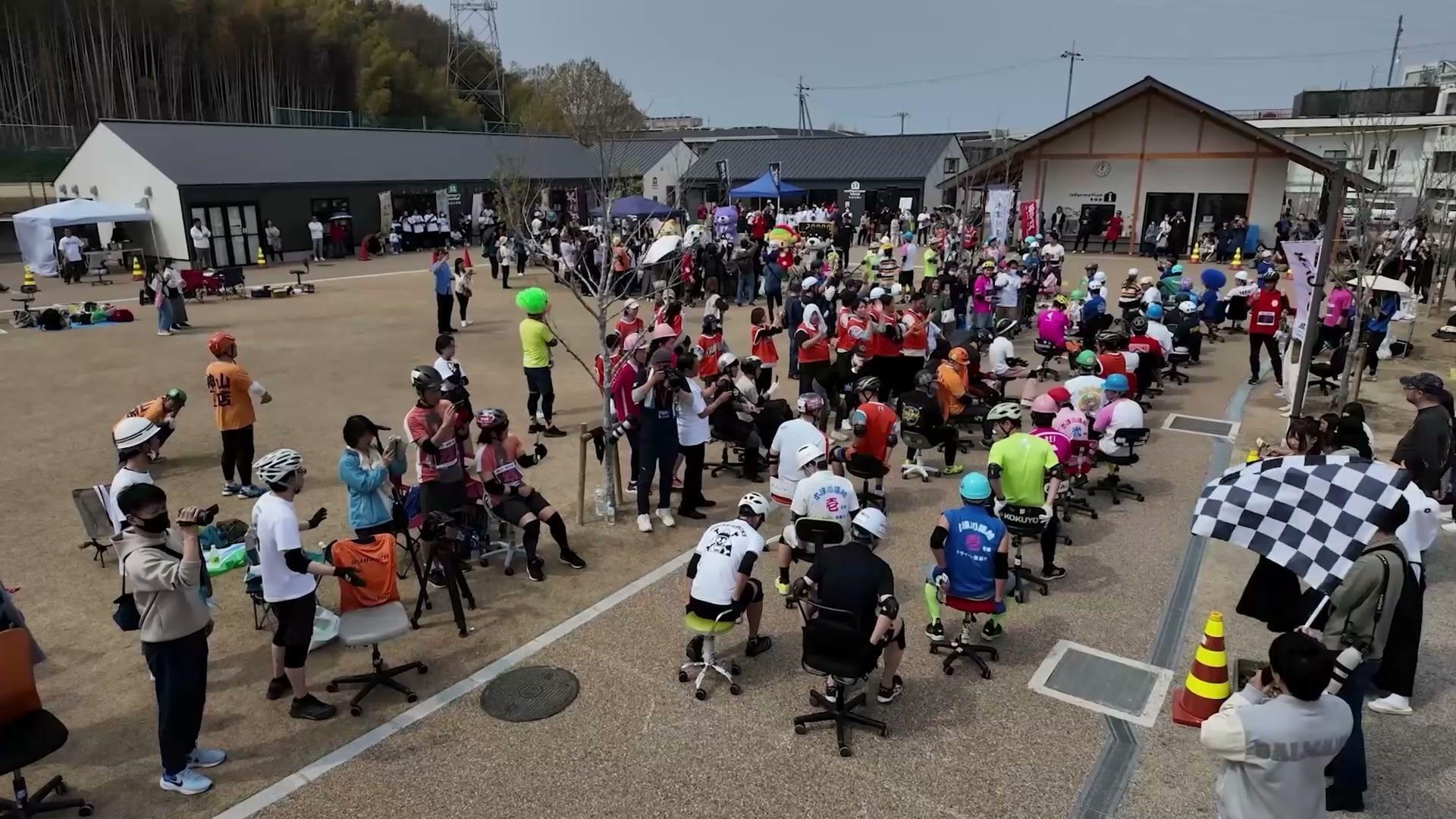 The fast and the furniture - Office chair Grand Prix revs up in Japan's ...