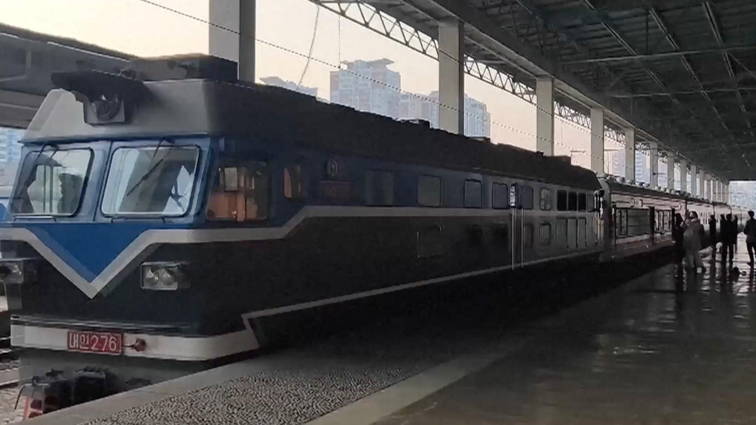 Destination Pyongyang! - Train from China arrives in DPRK capital in ...
