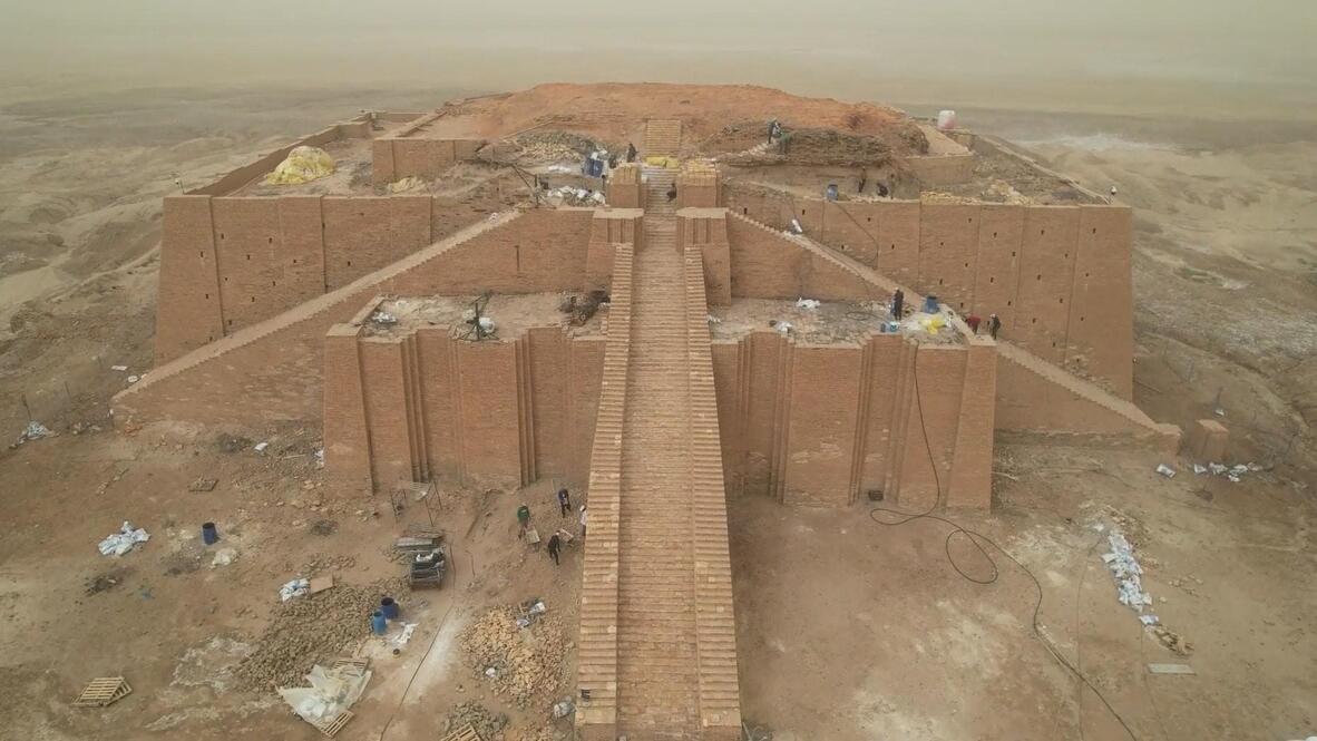 Saving history - Iraq launches major restoration of ancient Ur Ziggurat ...