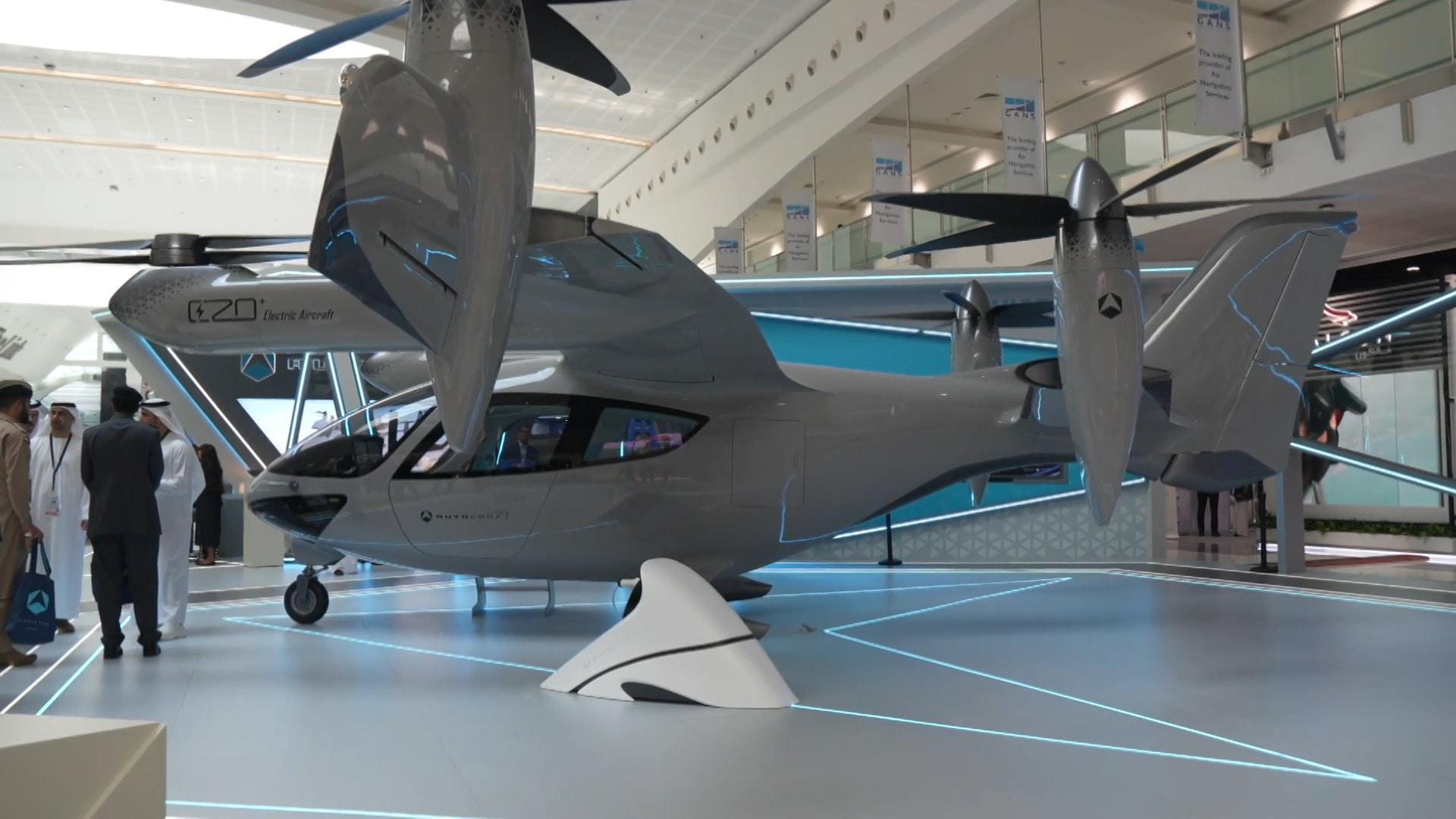 Reach for the skies! Cutting-edge VTOL aircraft on display at Air Expo ...