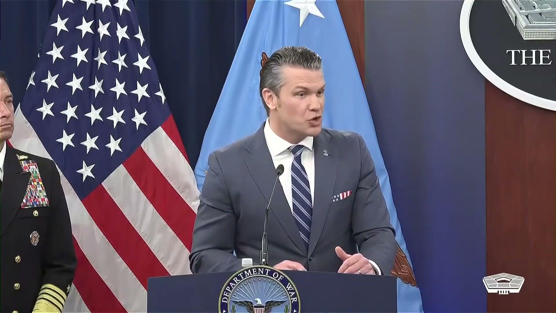 'Nothing has been FOISTED upon the president!' - Hegseth snaps at ...