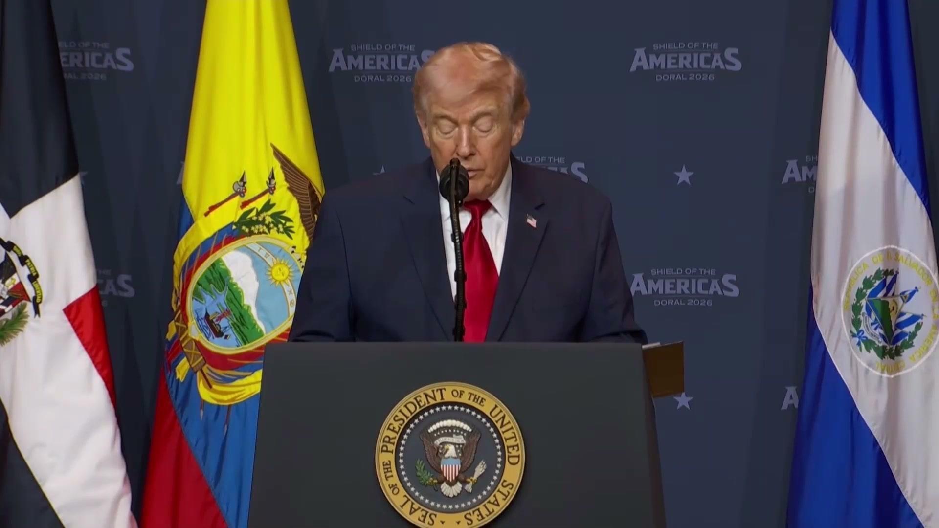 'They're at the end of the line!' - Trump vows to 'take care of Cuba ...