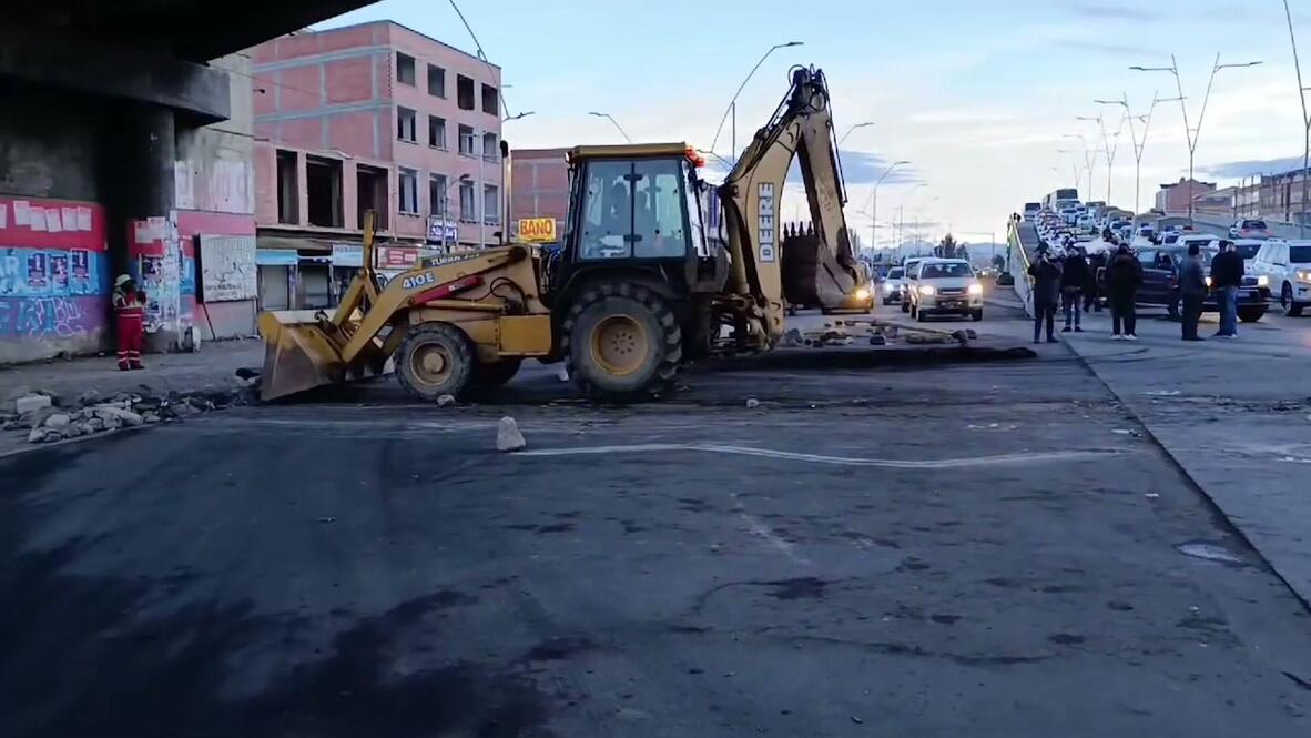 Clearing the way - Bolivia launches road unblocking operation to ensure ...