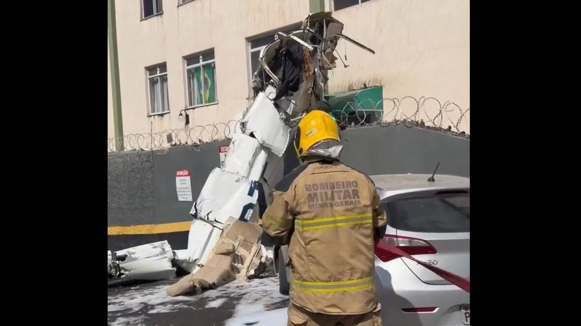 Brazil air accident - Plane crashes into residential building leaving ...