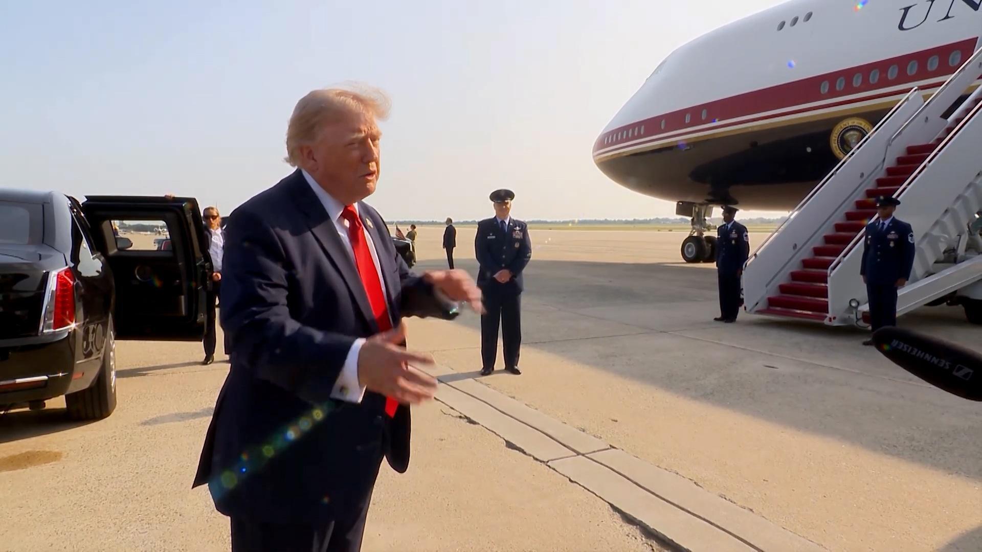 Plane crazy! - Trump on Qatari-gifted AF1, why he's been bombing Iran ...