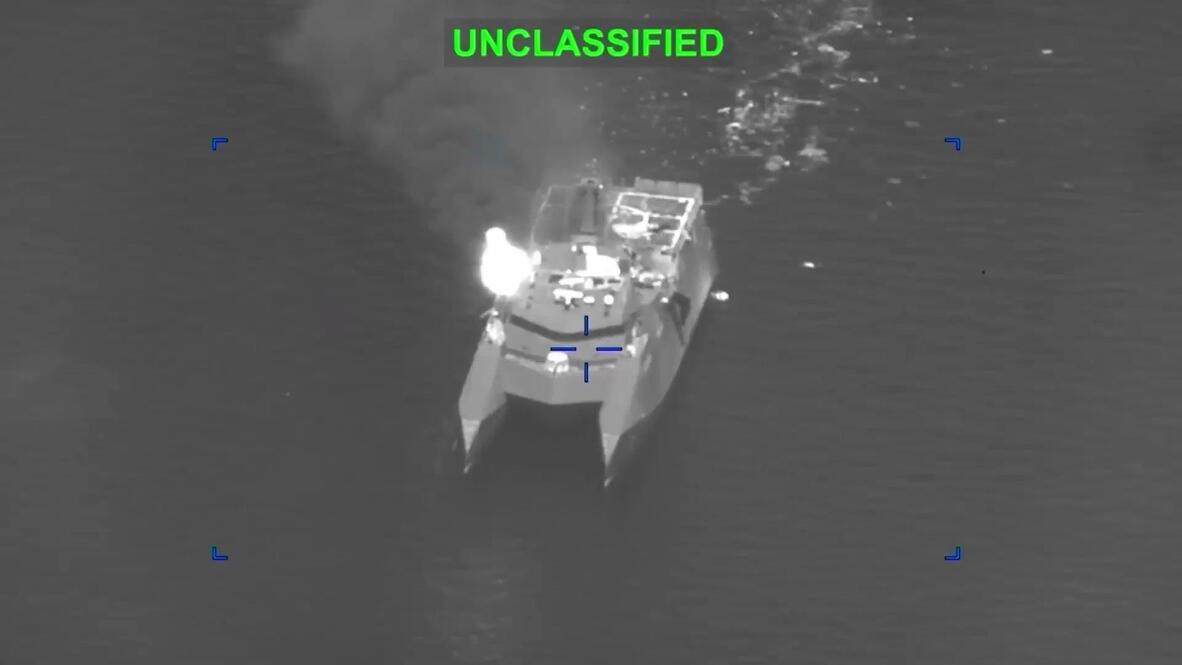 Direct hits - CENTCOM releases video of strikes on alleged Iranian ...