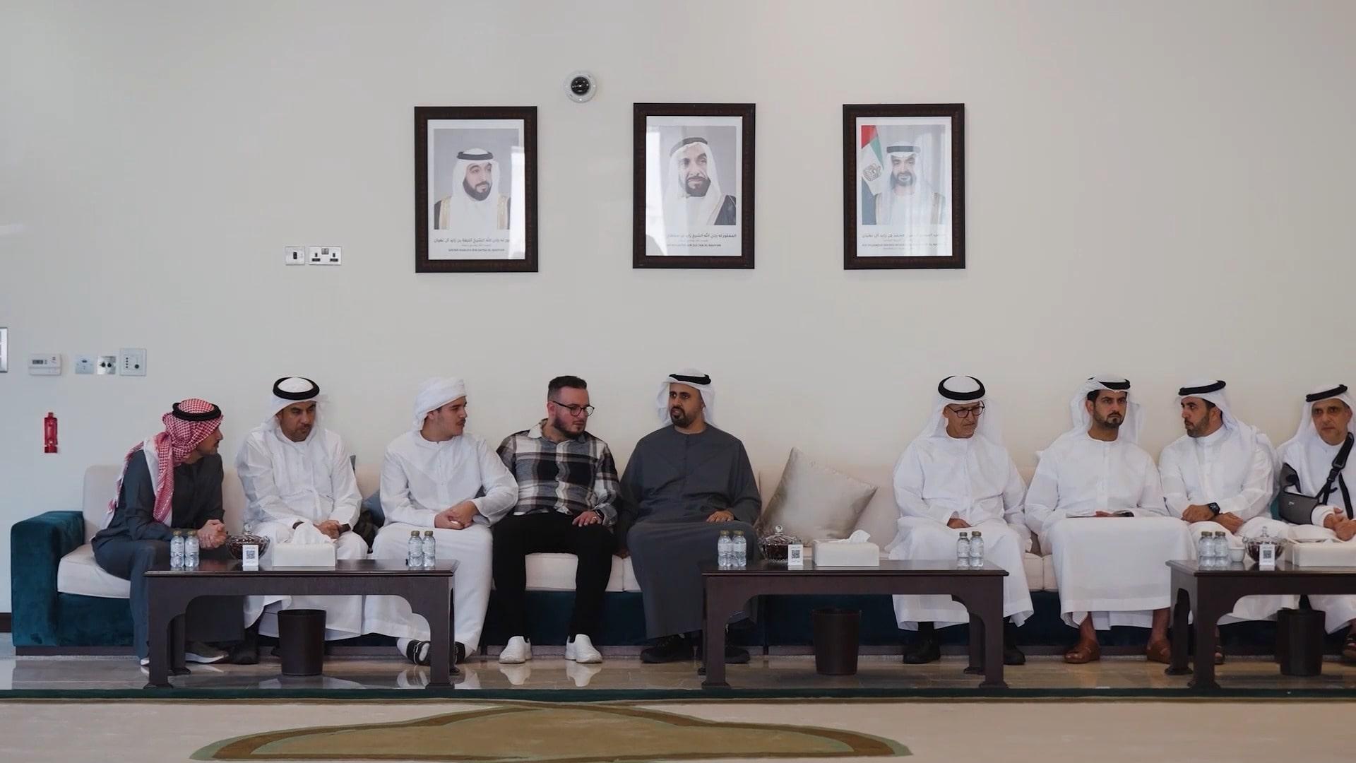 Sheikh Theyab bin Mohamed bin Zayed Al Nahyan offers condolences ...