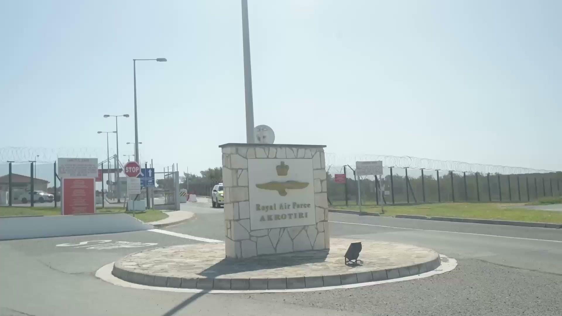 in harm's way - Sirens blare at British airbase in Cyprus as UK DefSec ...