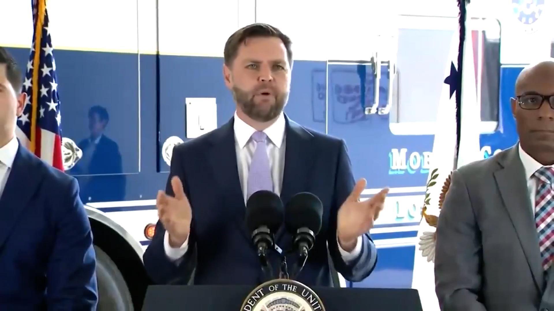 'What happened here was a tragedy' - VP Vance accuses California