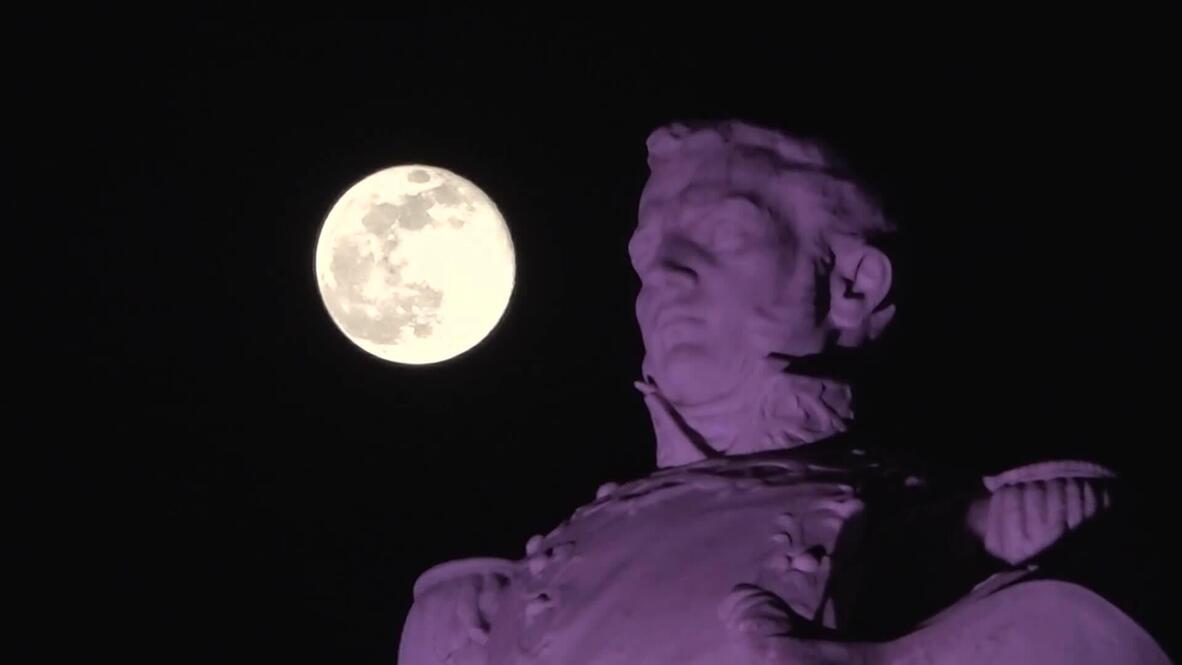 Beavering away - Biggest, brightest supermoon of the year dazzles skies ...