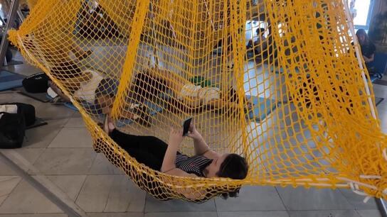 Time to cool off!  Madrid art centre offers free climate refuge from scorching summer heat