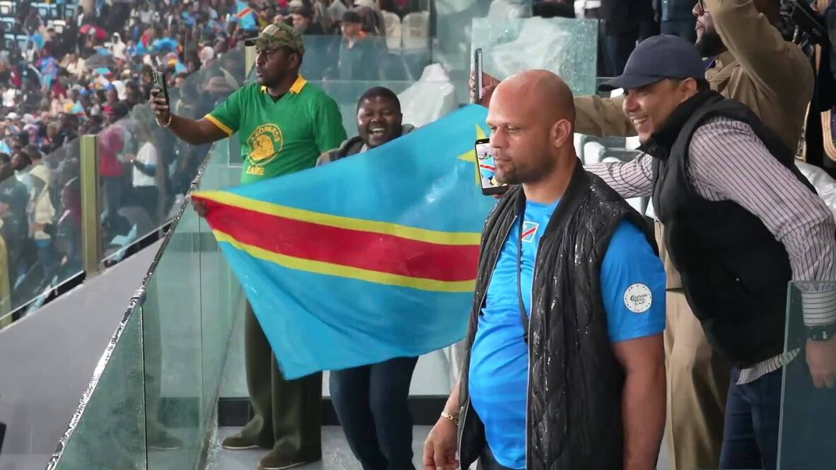 'Fiercely competitive match' - DR Congo fans celebrate as national team ...