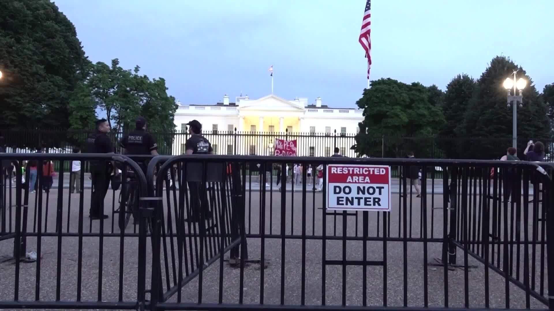 Restricted zone - White House area locked down after 'suspicious ...
