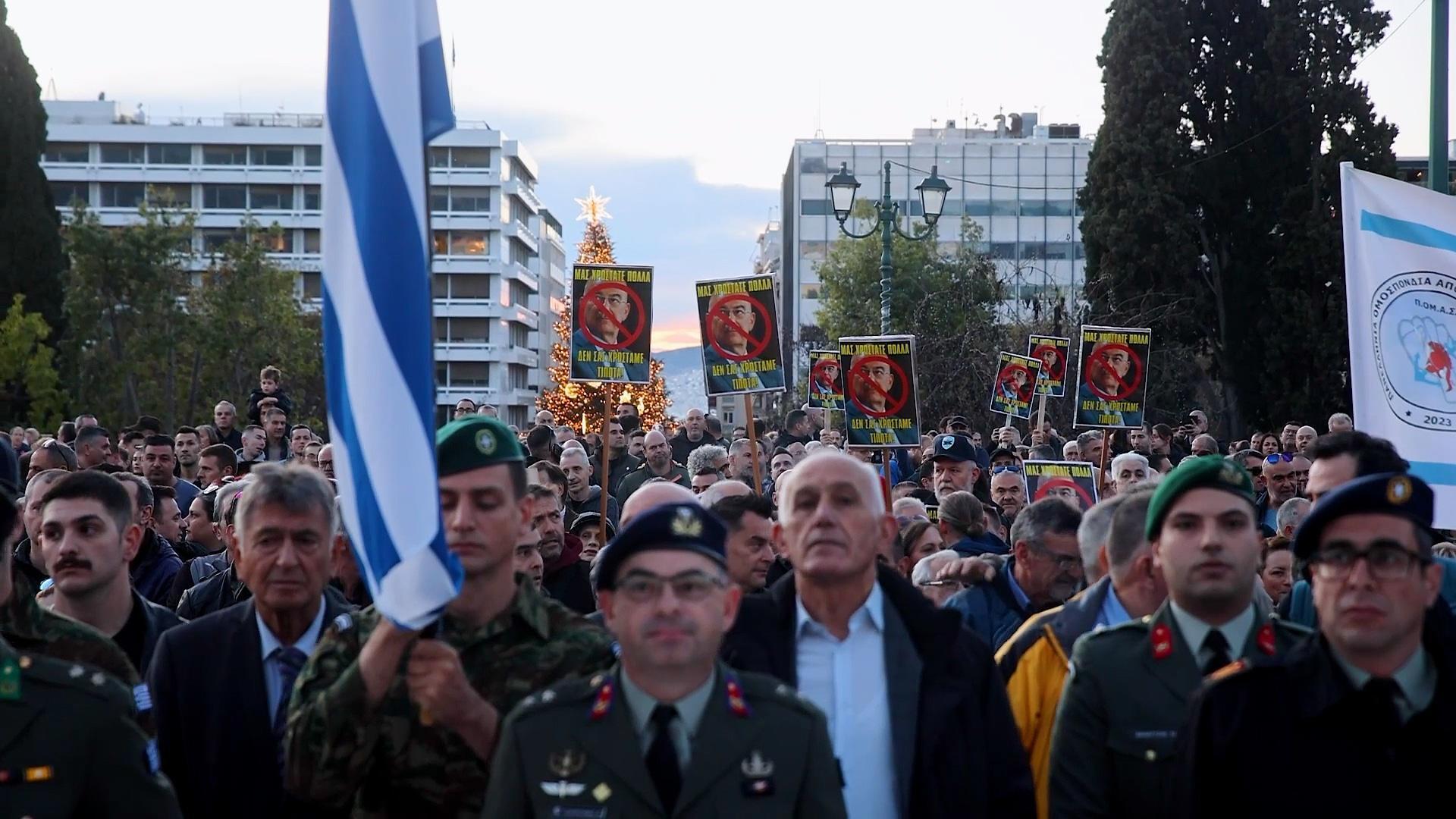 'Nothing good will come of this!' - Veterans march in Athens as Greece ...