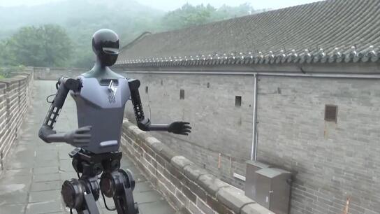 Gears in motion! 2025 World Humanoid Robot Games kick off with symbolic relay at Great Wall