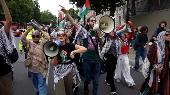'Wake up, Lammy and Kid Starver!' - Jewish activists in London demand Israeli ambassador's expulsion over Gaza blockade