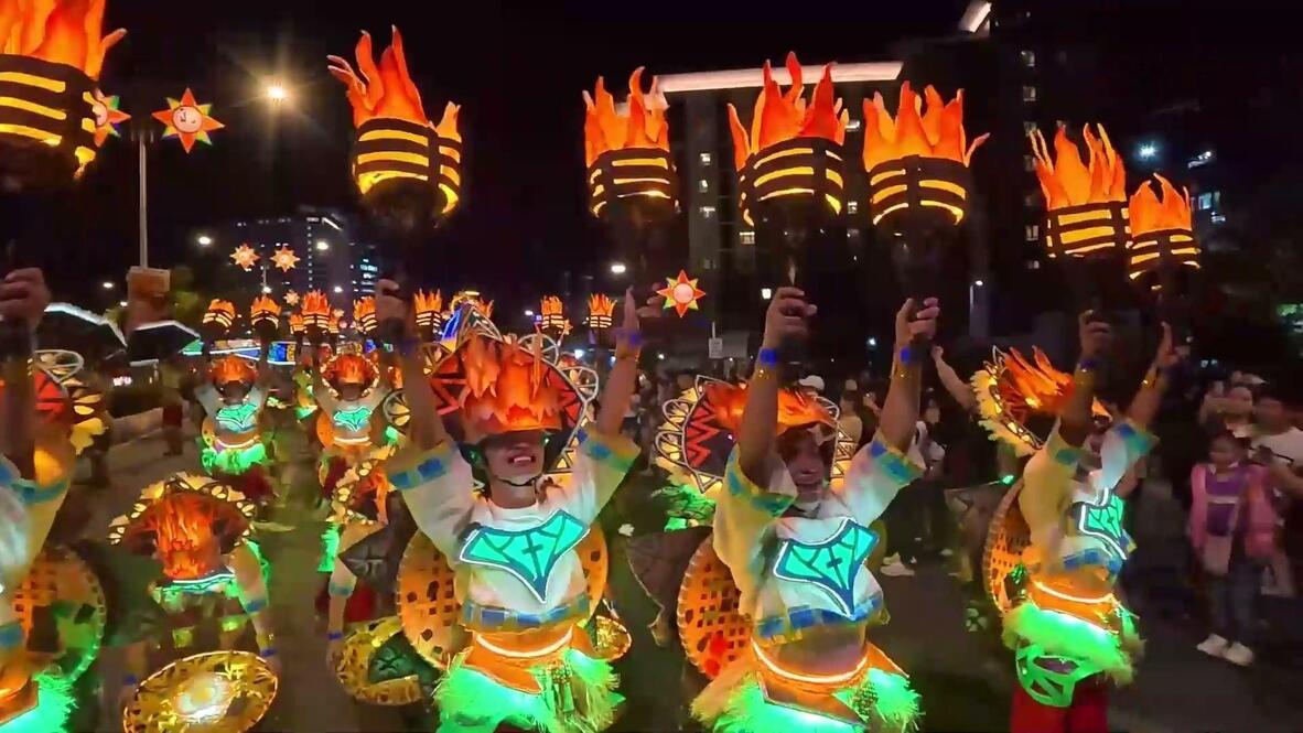 Del-light-ful celebrations! - Iloilo City bursts into a sea of light in ...
