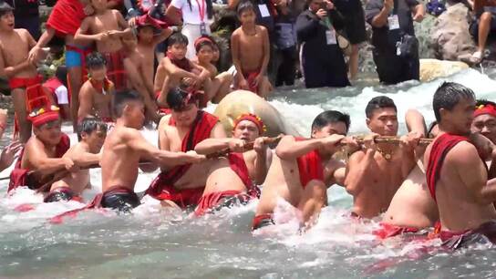 Tugging for triumph! Punnuk Festival's high-stakes river clash showers Hungduan with blessings and prosperity