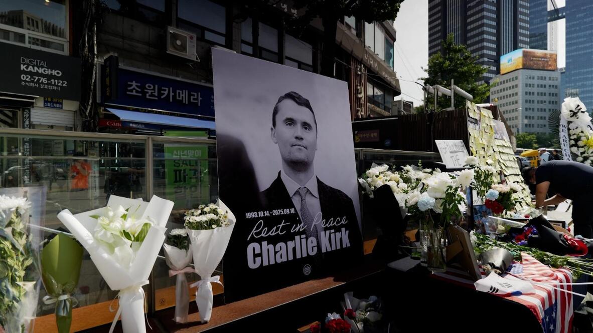 Kirk's death exposed the opposition's extremism' - South Koreans ...