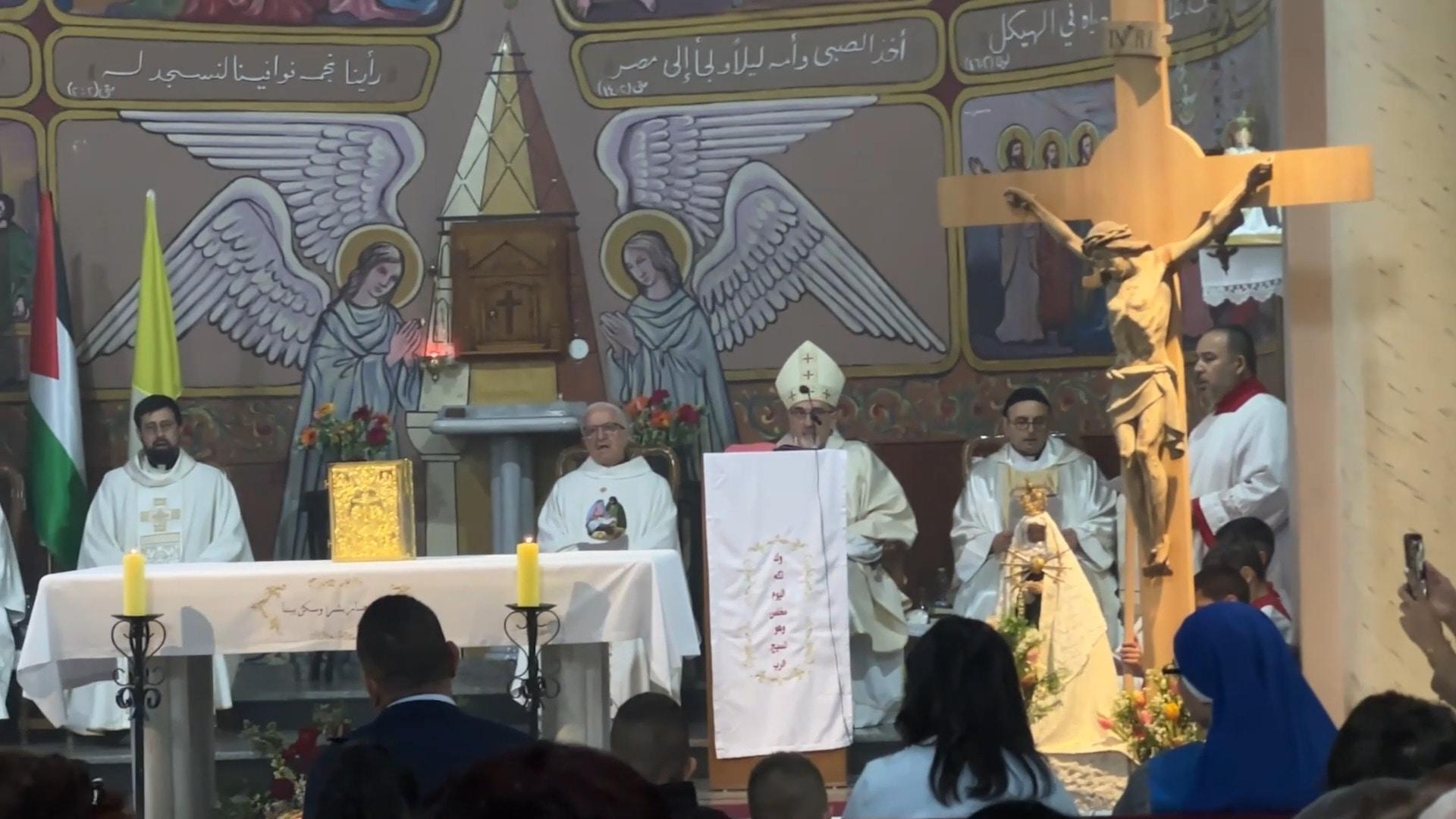 Glimmer of hope - Gaza's Christian community hold first Christmas mass ...