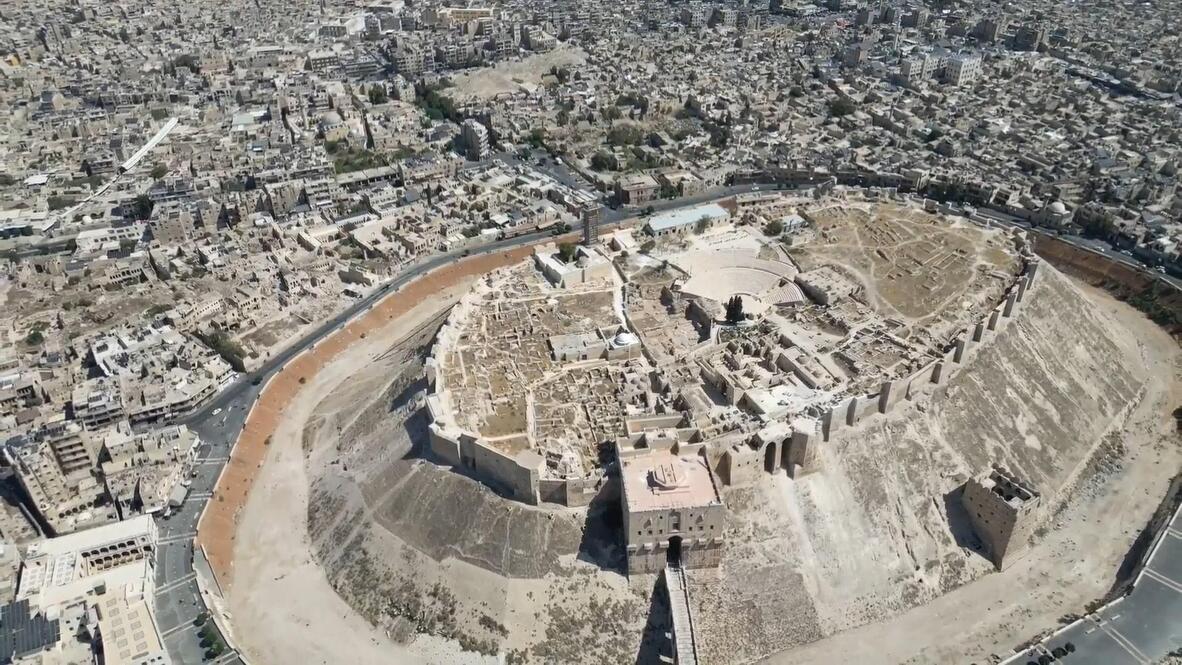Saving Citadel of Aleppo - New phase of restoration of medieval ...