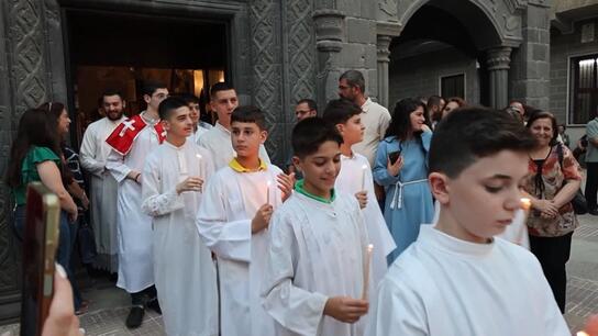 'Asking our Lord to grant this country peace' - Christians in Syria’s Homs celebrate Feast of Assumption of Virgin Mary