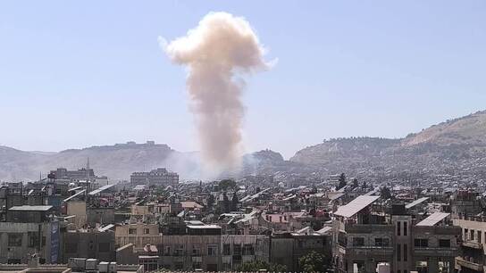 Israel hits Damascus - Syrian military HQ attacked, IDF says action to 'protect Druze population' in Suwayda