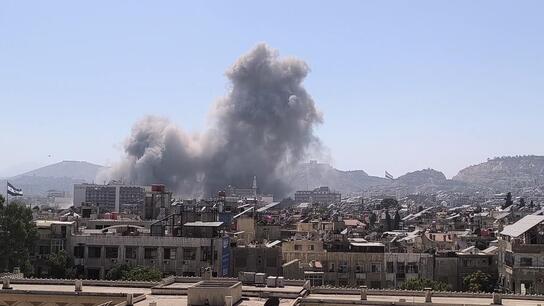 IDF bombs Syrian military headquarters in Damascus