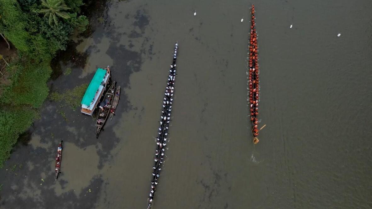 Oar-some! Thousands dive in to celebrate the divine at India’s Payippad ...