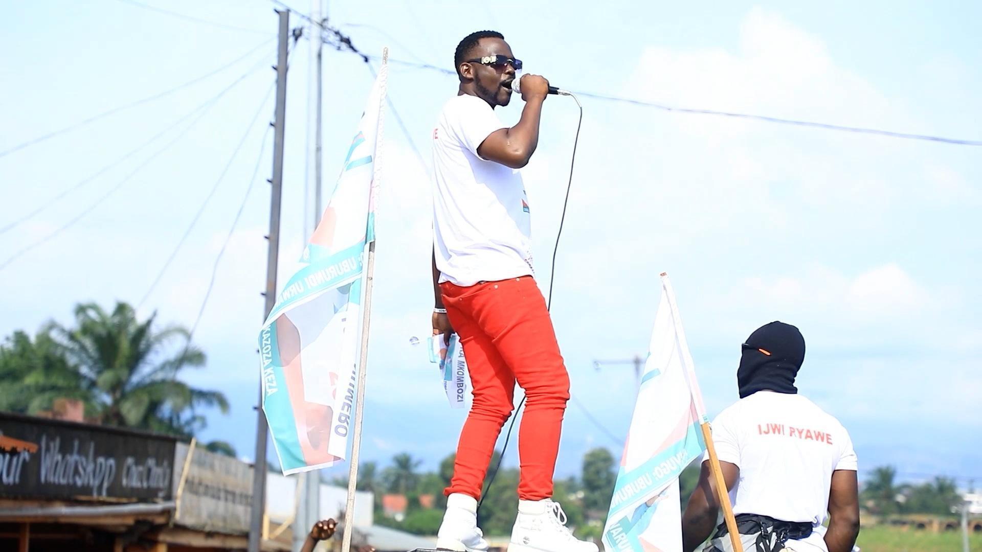 Beats for change! Burundian rapper Mkombozi Lucifer holds election ...