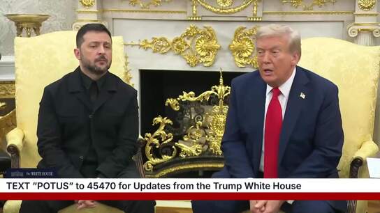 "لن يسمحوا أبداً لأوكرانيا بالانضمام إلى حلف الناتو"...  ترامب بينما يقول زيلينسكي إن الأمن يعتمد على تعزيز الجيش والتعاون مع الحلفاء