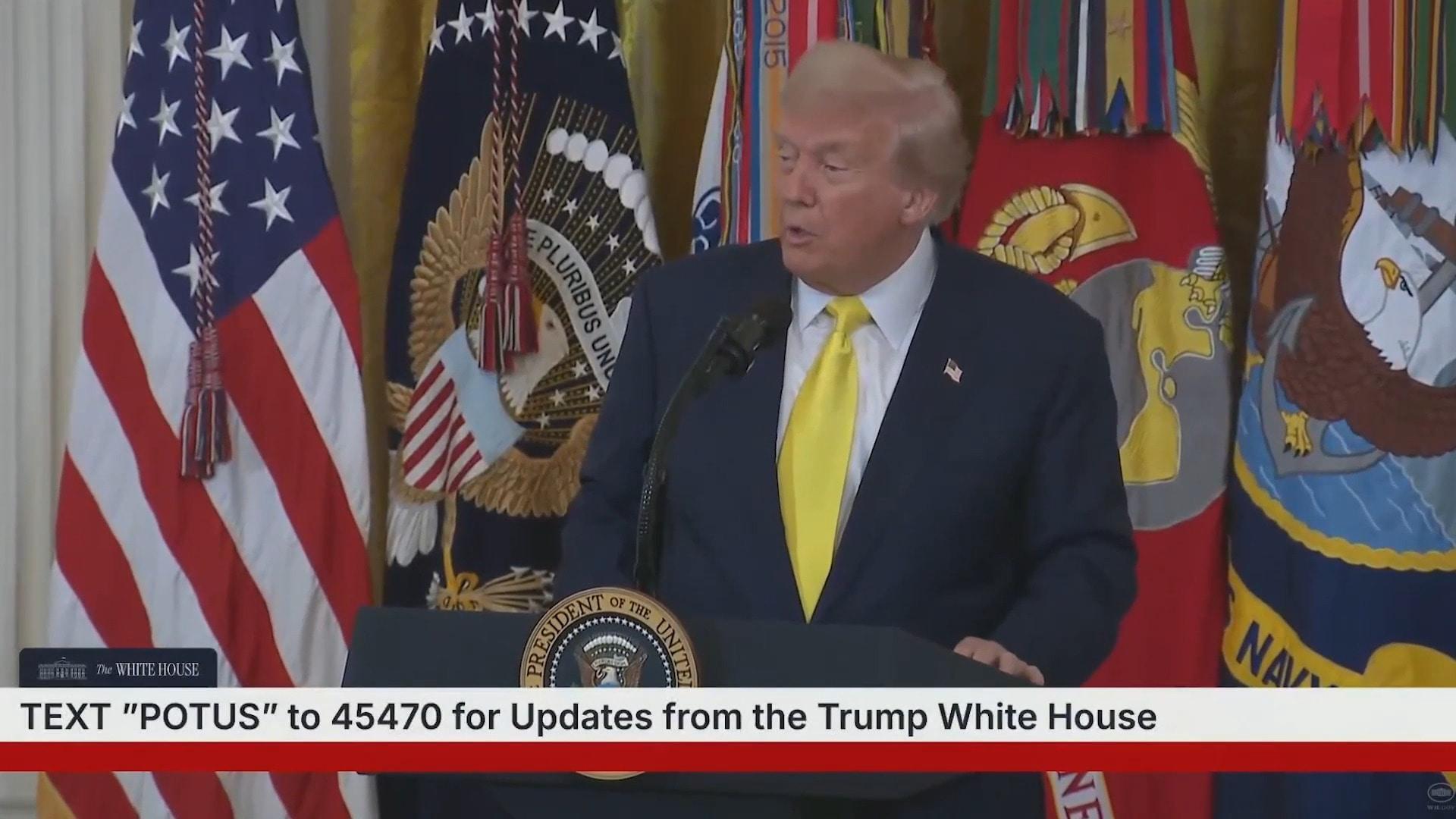 'Unyielding patriotism, grit and devotion' - Trump marks 200 days in ...