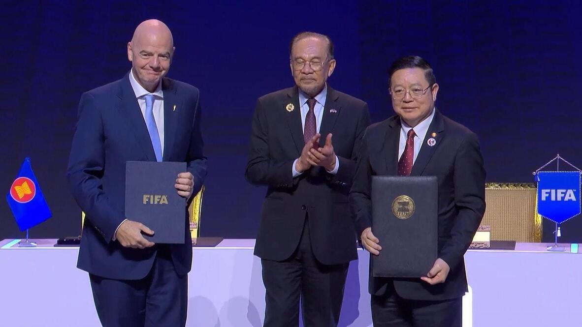Kickoff for Asia! FIFA launches ASEAN Cup to help strengthen football  development in region | Video Viory