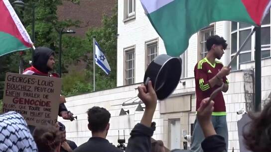 'People starving' – Pro-Palestinian protesters in Brussels accuse EU of complicity amid humanitarian crisis in Gaza