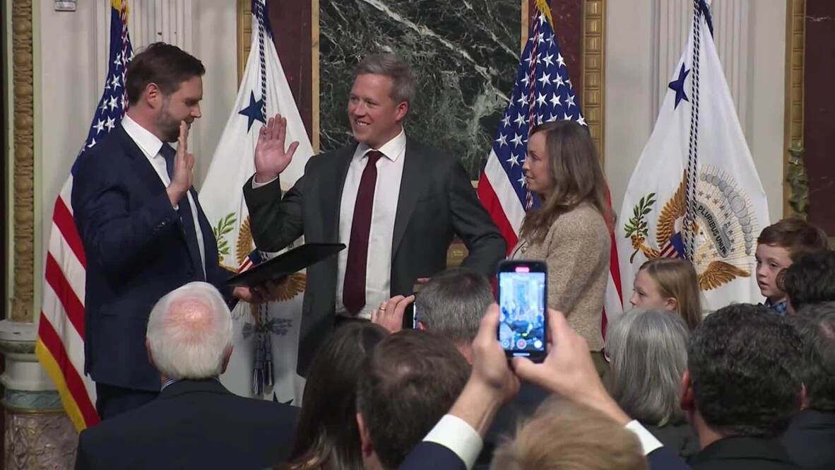 Vance swears in Daniel Driscoll as US Army secretary following Senate confirmation