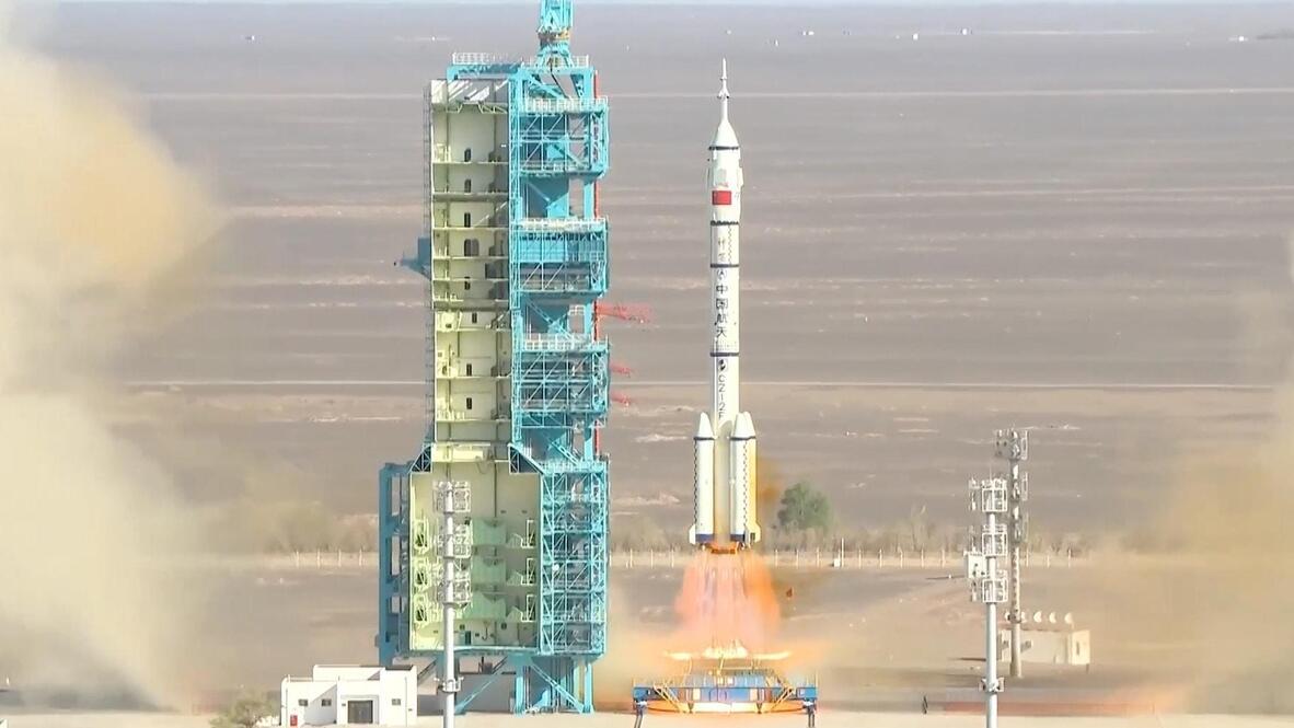 China successfully launches Shenzhou 20 crewed spaceship to Tiangong ...