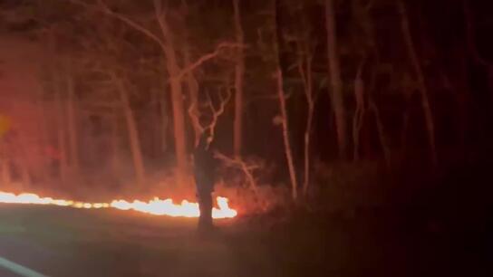 New Jersey wildfire grows to 8,500 acres, forces thousands to evacuate